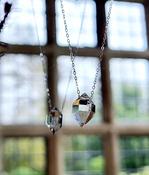 Herkimer  Diamond Amulet Pendant 925 Sterling Silver image