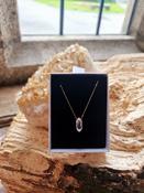 Herkimer  Diamond Amulet Pendant 925 Sterling Silver image