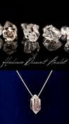 Herkimer  Diamond Amulet Pendant 925 Sterling Silver image