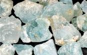 Blue topaz rough Crystal Good Fortune - Inner Strength image