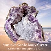 Amethyst Geode Druzy - Amethyst Crystal Geode - Raw Amethyst Stone AAA Grade image