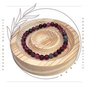 Watermelon Quartz Bracelet Elastic image