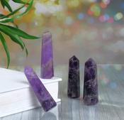 Amethyst Tower Crystal Obelisk ±65mm approx