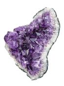 Rough Amethyst Geode - Amethyst Crystal Cluster Geode - Raw Amethyst Stone Geode image