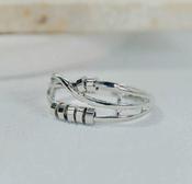 Anxiety Ring Silver Fidget Ring image