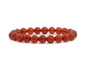 Carnelian Crystal Bead Bracelet image