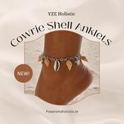 Cowrie Shell Anklet Bracelet 'Silver' image