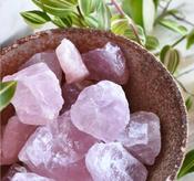 Rose Quartz Large Rough Chunks AA quality image