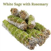 Rosemary and White Sage Smudge Incense Stick image