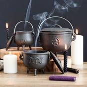 Cast Iron Cauldron with Pentagram image