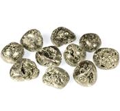 Pyrite Crystal Tumbled - Abundance - Prosperity - Luck - Grounding - Balancing