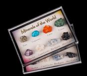 Minerals of the World 8 pcs rough crystal set image
