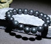 Shungite Crystal Bracelet EMF Protector 100% 8mm image