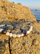 Pearl Necklace Bohemian Pearl Choker Beaded Necklace Jewelry image