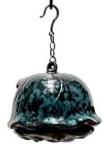 Incense Burner Holder Hanging Backflow Cone Lotus Frog Burner with Moon Iron Stand image