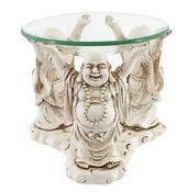 Buddha Oil Wax Aroma Burner Laughing Buddha Happy Fortune Figurine Large image