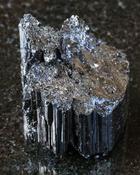 Black Tourmaline Crystal Rough Natural Stone image