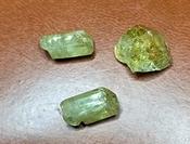 Hiddenite Crystal Quartz Rough