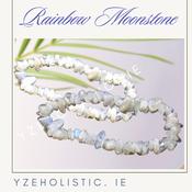 Moonstone Chip bracelet Rainbow image