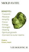 Moldavite Crystal Tektites image