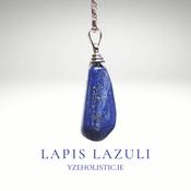 Natural Lapis Lazuli Crystal Pendant Necklace image