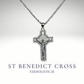 Saint Benedict Cross Pendant Necklace image