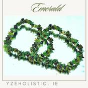 Emerald Crystal Chip bracelet image