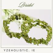 Peridote Light Green Stone Chip bracelet image