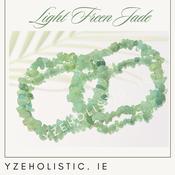 Light Green Jade Chip bracelet image