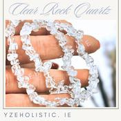 Clear Rock Quartz Crystal Chip bracelet image