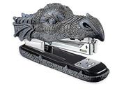 Dragon Stapler Figurine ~ Dragon Stapler Dragon Head Stapler Kids Novelty Stapler Funny Carving Resin Faucet image