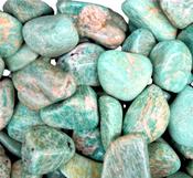 Amazonite Tumbled Crystal - Balance - Protection image