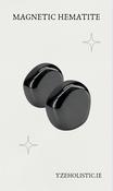 Magnetic Hematite Gemstones Quartz ×2 pcs image