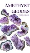Amethyst Druze Geode Crystal Cluster image