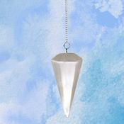 Selenite Pendulum Natural Stone Dowsing Crystal