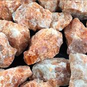 Orange Calcite - Sunstone Crystal Rough Natural Stone  AAA Quality image
