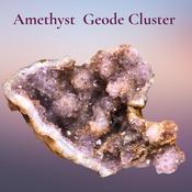 Amethyst Geode Cluster Specimen Natural Stone Free Form crystal