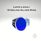 Lapis Lazuli Natural Stone Heart-shaped Crystal Pendant Necklace image