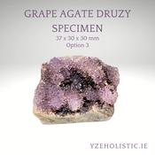 Grape Agate Druzy Specimen