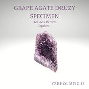 Grape Agate Druzy Specimen image
