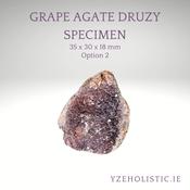 Grape Agate Druzy Specimen image