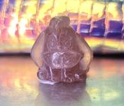 Eeyore "Winnie the Pooh" Character Strawberry Quartz Natural Stone Carving image