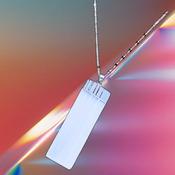 Selenite Pendant Necklace Silver image