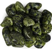 Serpentine Jade Green Tumbled Crystal. Intense healing, speeding recovery Large ±45mm image