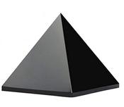 Black Obsidian Crystal Orgone Pyramid All level protection