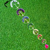 Crystal Dreamcatcher Tree of Life Natural Stone Wirewrapped Large image