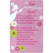 Loving Thoughts - Wallet cards  - My Nun My Own Loving Angel... image