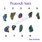 Peacock Aura Druzy 10-12mm image