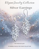 Frosty 925 Sterling Silver Earrings image