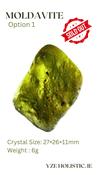 Moldavite Crystal Tektites image